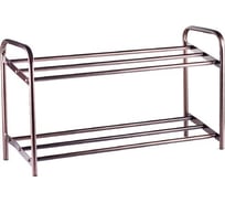 Подставка для обуви Универсал 2-х ярусная 56х40х24 см антик медь 196-221 УТ-00124106