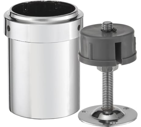 Крепление к потолку регулируемое lemax, диаметр 50 мм, хром STK103