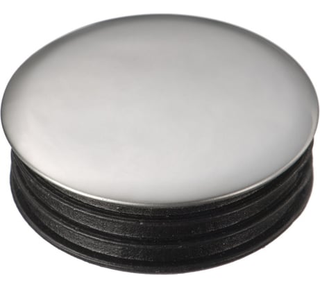 Заглушка трубы верхняя lemax, диаметр 50 мм, хром STK110