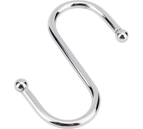 Крючок на рейлинг большой lemax, хром, R-KR-B