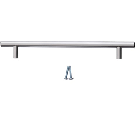 Ручка-рейлинг Mebax d=12 мм, 384/464 мм матовый хром 00-00000312