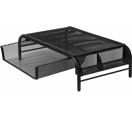 Металлическая подставка для ноутбука, монитора, принтера BRAUBERG Germanium 50.5х30х14.5 512611