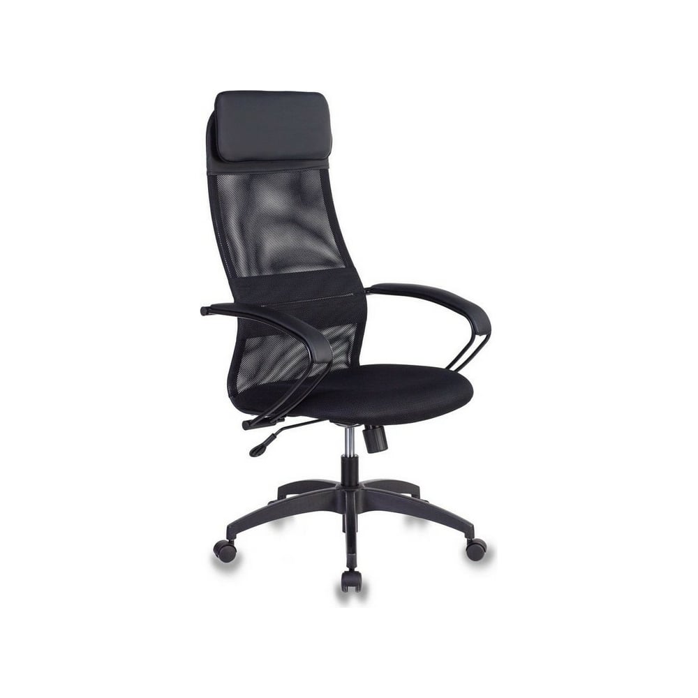 Кресло для руководителя easy chair 552 ttw черное сетка металл