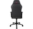Компьютерное кресло Arozzi Primo Woven Fabric - Black - Red logo PRIMO-WF-BKRD 4
