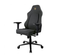 Компьютерное кресло Arozzi Primo Woven Fabric - Black - Gold logo PRIMO-WF-BKGD