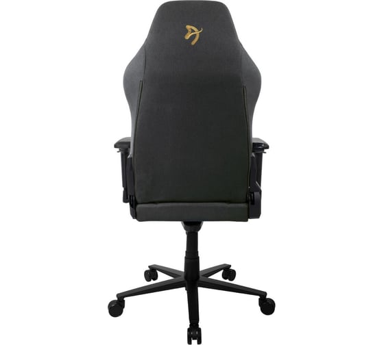 Компьютерное кресло Arozzi Primo Woven Fabric - Black - Gold logo PRIMO-WF-BKGD