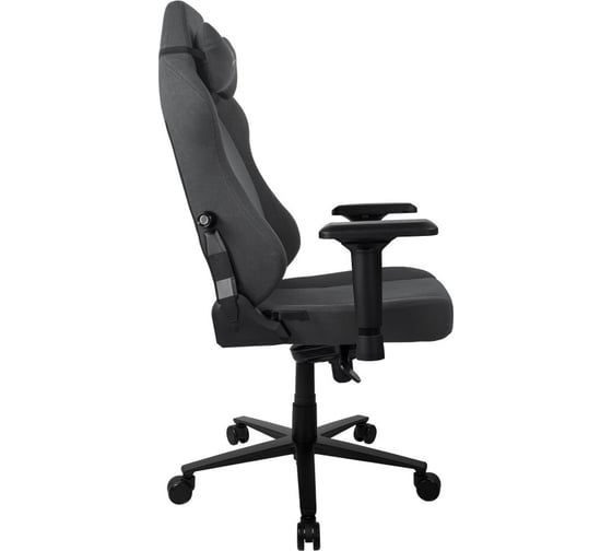Компьютерное кресло Arozzi Primo Woven Fabric - Black - Grey logo PRIMO-WF-BKGY