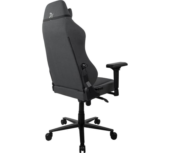 Компьютерное кресло Arozzi Primo Woven Fabric - Black - Grey logo PRIMO-WF-BKGY