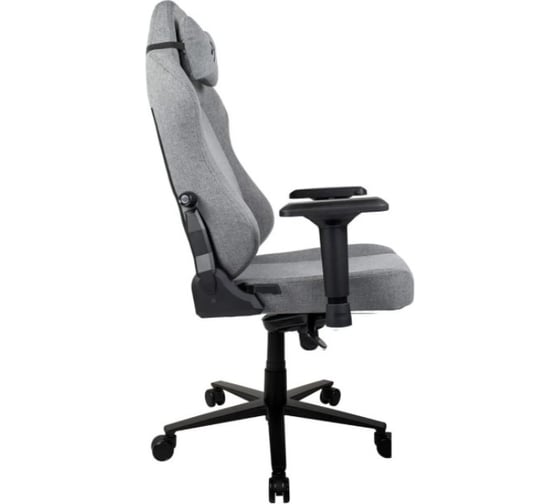 Компьютерное кресло Arozzi Primo Woven Fabric - Grey - Black logo PRIMO-WF-GYBK
