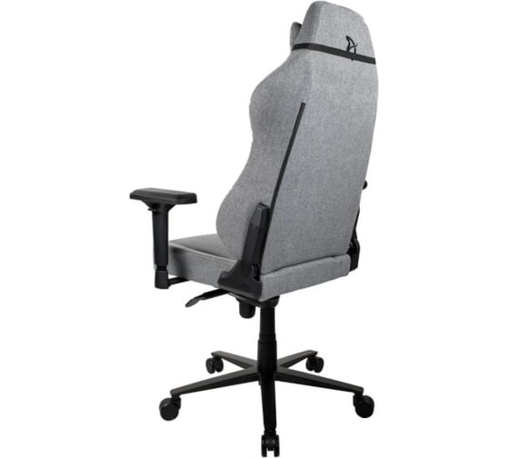 Компьютерное кресло Arozzi Primo Woven Fabric - Grey - Black logo PRIMO-WF-GYBK