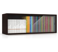 Книжная полка Мебельный двор С-МД-КН01, венге, 1364151