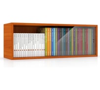 Книжная полка Мебельный двор С-МД-КН01, вишня, 0161004