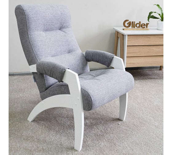 Кресло для отдыха GLIDER Элит Tailor 7, молочный дуб 2000026764045 1