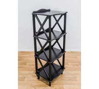 Этажерка-стеллаж GLIDER Джульетта 3 венге 2102059000005