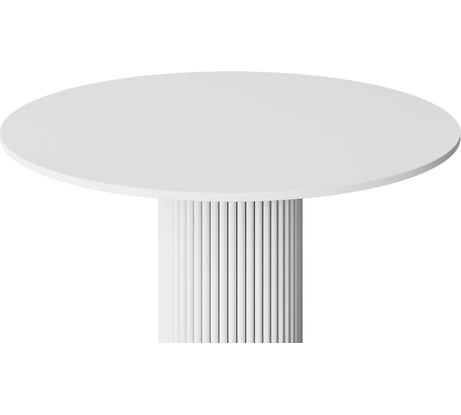 Столешница GENGLASS ЛДСП, 16 мм, белая, диаметр 1200 мм GGTW-03-d120