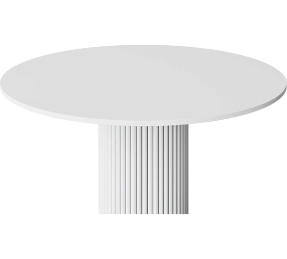 Столешница GENGLASS ЛДСП, 16 мм, белая, диаметр 1200 мм GGTW-03-d120