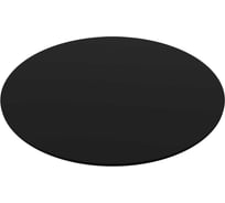 Столешница GENGLASS ЛДСП, 16 мм, чёрная, диаметр 1200 мм GGTW-02-d120