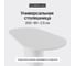 Столешница GENGLASS ЛДСП, 25 мм, белая, овальная GGTW-03-20090 2