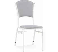 Стул на металлокаркас Woodville Арналд светло-серый/белый 587872