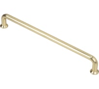 Мебельная металлическая ручка скоба AKS LOFT 192 брашированное золото 62203