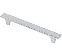 Мебельная металлическая ручка скоба AKS LUCCA 128 хром 30260