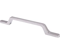 Мебельная металлическая ручка скоба AKS SIGN 128 хром 59482