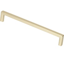 Мебельная металлическая ручка скоба AKS SKYLINE 160 брашированное золото, тип 2 105086