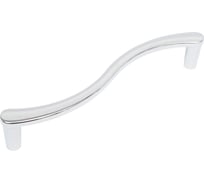 Мебельная металлическая ручка скоба AKS UN43 128 хром 23598