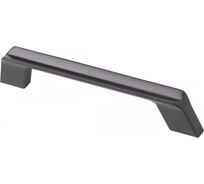 Мебельная металлическая ручка скоба AKS TECHNO line 128 графит 59116