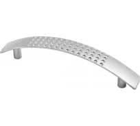 Мебельная металлическая ручка скоба AKS UN87 96 матовый хром 23483