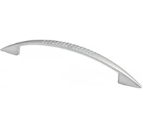 Мебельная металлическая ручка скоба AKS UN88 128 матовый хром 23484