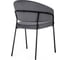 Стул на металлокаркасе Woodville Лео антрацитовый brandy light 28, черный 592480 9