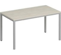 Стол письменный Юнитекс Комфорт на металлокаркасе МП2 140_75_75, дуб шамони светлый К.182_ДШ