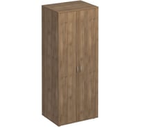 Шкаф для одежды Юнитекс Комфорт глубокий 80_60_200, дуб шамони темный К.512_ШТ