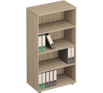 Стеллаж Юнитекс Формула средний NEW 80_45_148, вяз светлый ФР_360_ВЗ