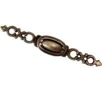 Ручка мебельная AKS WP11-46  кнопка металлическая, старое золото 15856