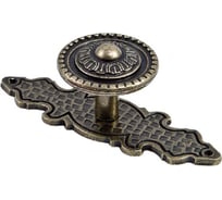 Ручка мебельная AKS WP11-36 кнопка металлическая, старое золото 43789