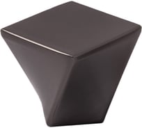 Ручка мебельная AKS TECHNO кнопка металлическая, графит 59107