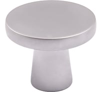 Ручка мебельная AKS SOLO кнопка металлическая, матовый хром 62306