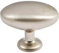 Ручка мебельная AKS GP09 кнопка металлическая, сатин 66582