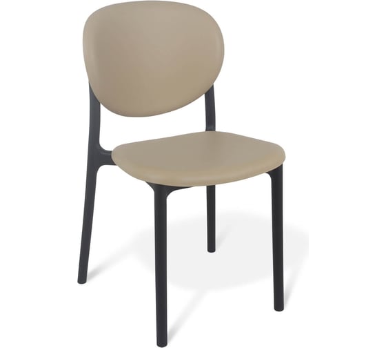 Стул Sheffilton SHT-S180 бежевый/черный 262953 1