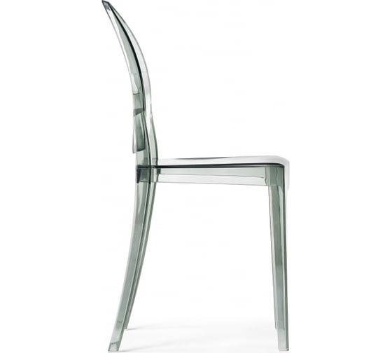Пластиковый стул Woodville Victoria clear gray 15795