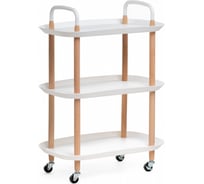 Сервировочный столик Woodville Case 56x35x82 см, white 15800