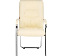 Конференц-кресло Easy Chair BN TQ 807 VPU кожзам бежевый хром 1308086