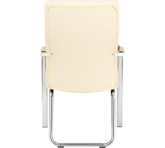 Конференц-кресло Easy Chair BN TQ 807 VPU кожзам бежевый хром 1308086