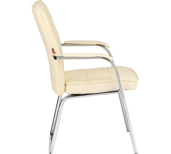 Конференц-кресло Easy Chair BN TQ 810 VPU кожзам бежевый хром 1308087