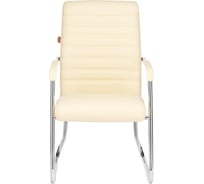 Конференц-кресло Easy Chair 806 VPU кожзам бежевый хром 1308085