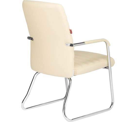 Конференц-кресло Easy Chair 806 VPU кожзам бежевый хром 1308085