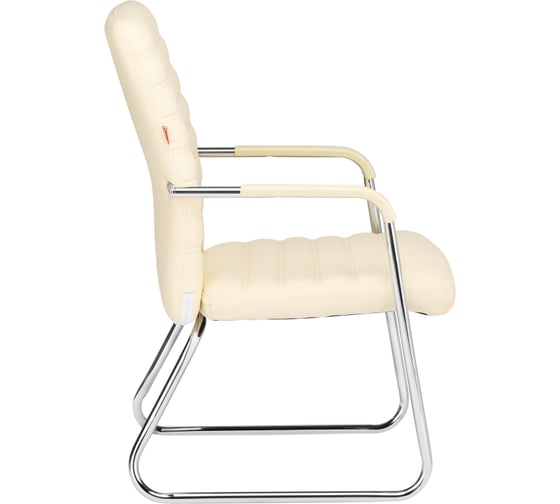 Конференц-кресло Easy Chair 806 VPU кожзам бежевый хром 1308085