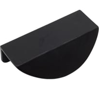 Ручка мебельная накладная металлическая AKS LUNA 32 черный матовый 68398